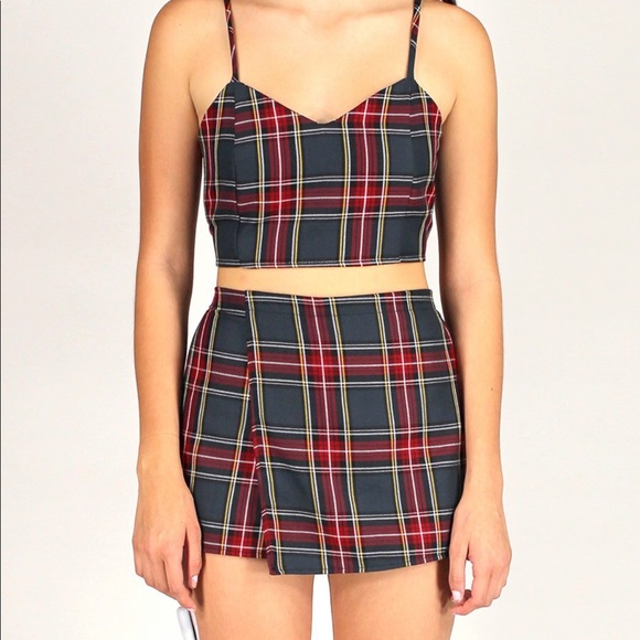 Cami- Top (Tartan) - Picture 2 of 2